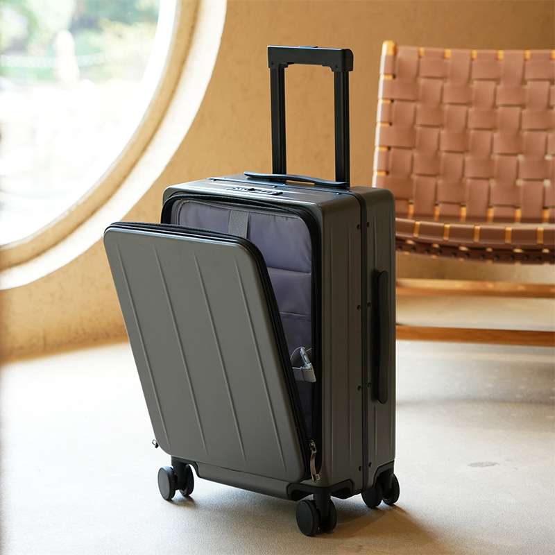 新款铝框行李箱20寸登机箱24寸抗摔拉杆箱旅行箱包密码箱皮箱子